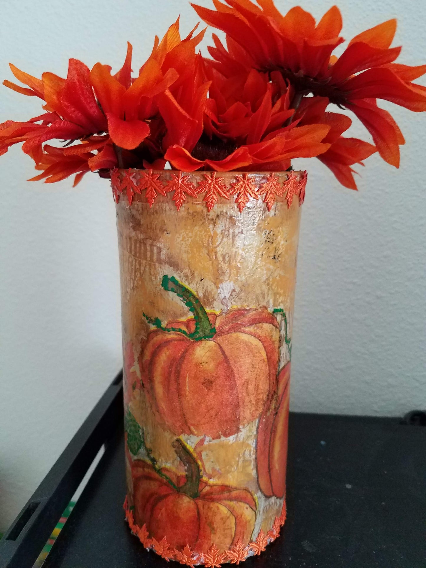 Hand painted vases