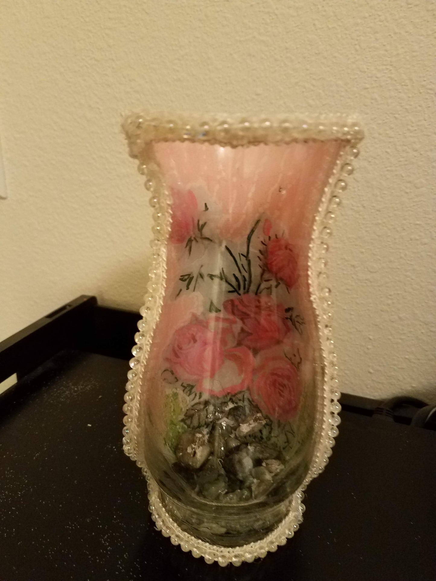 Hand painted vases