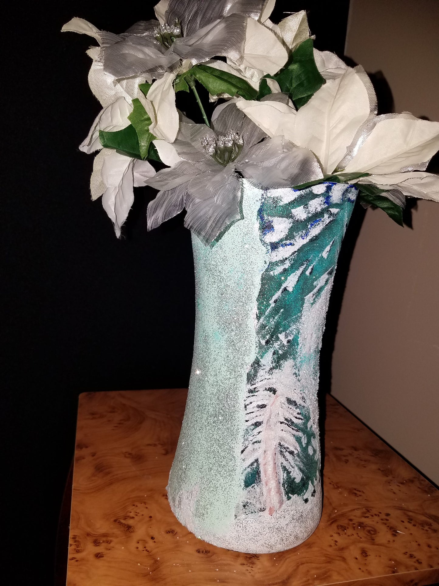 Hand painted vases