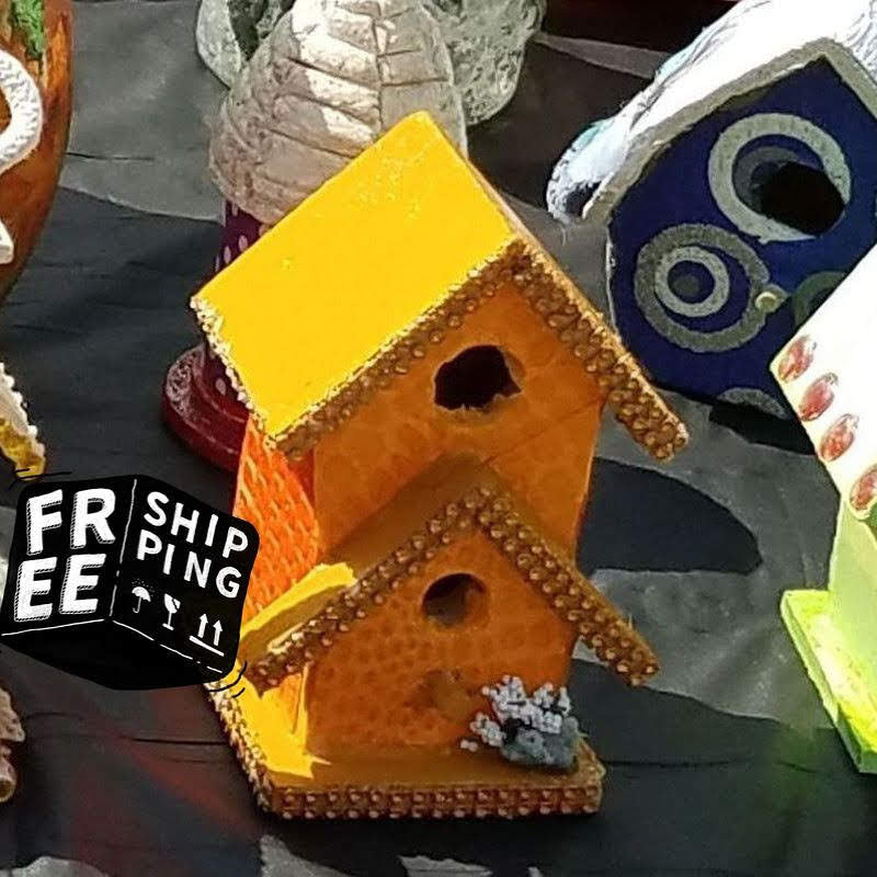 Hand painted Bird Houses