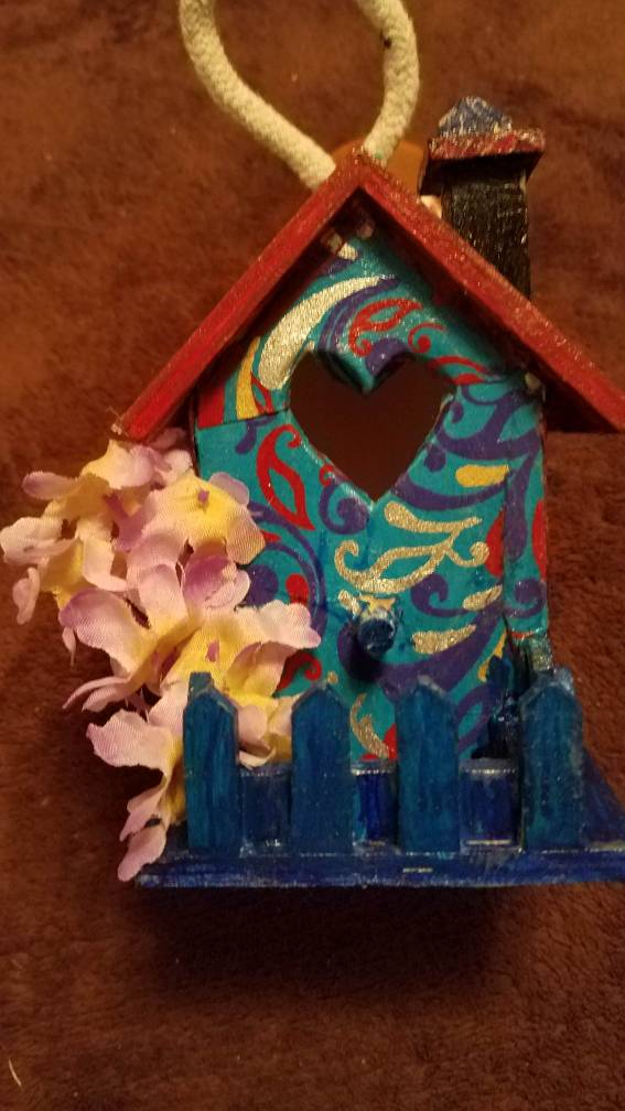 Hand painted Bird Houses