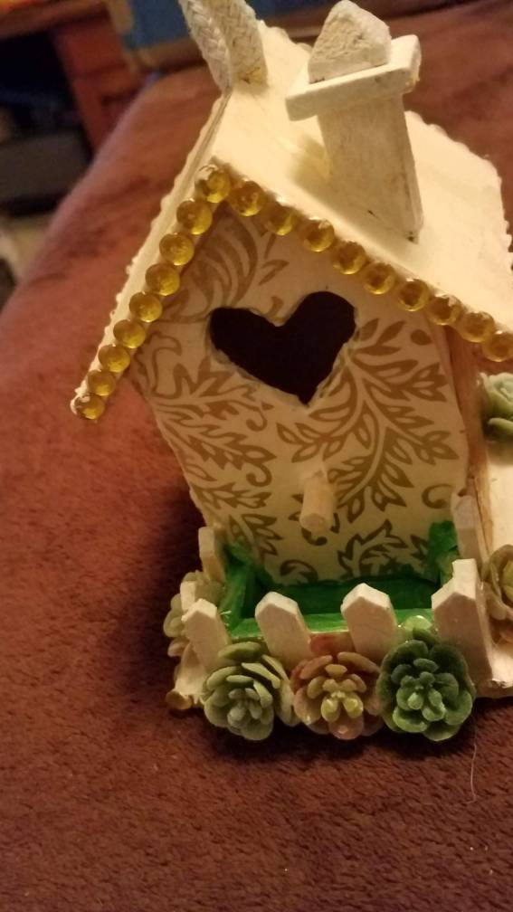 Hand painted Bird Houses