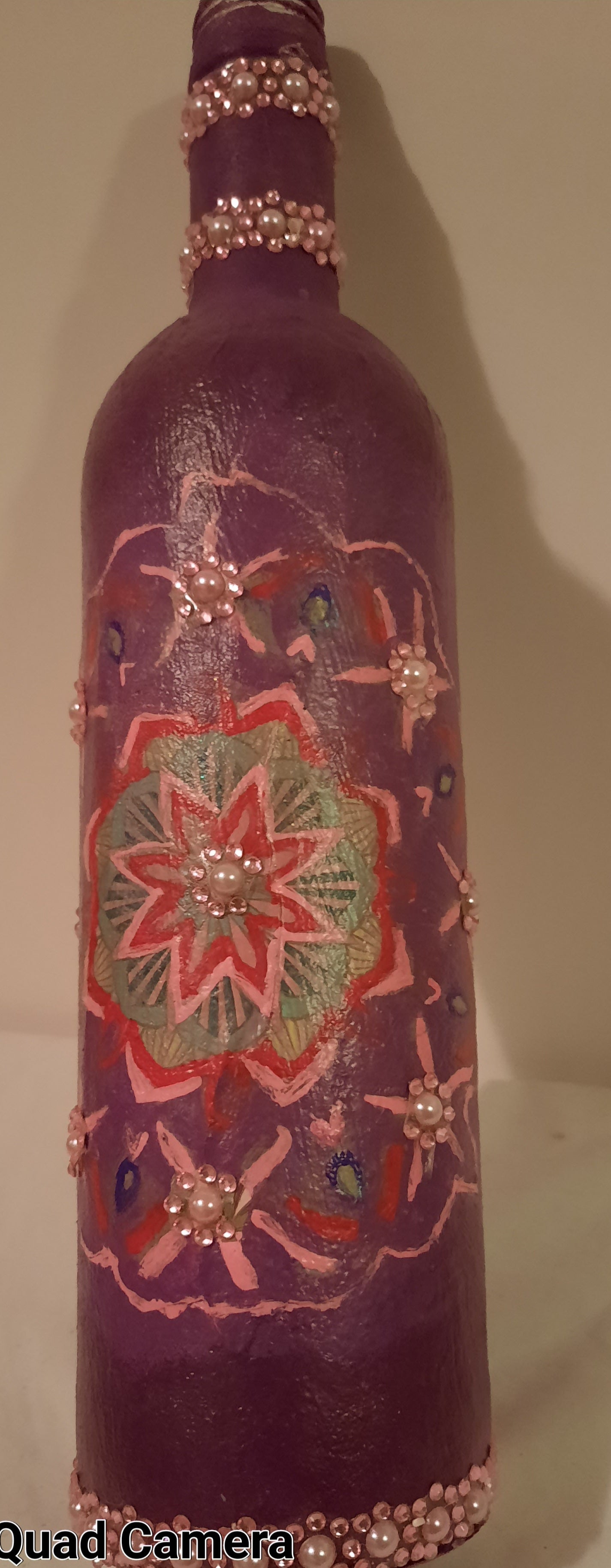 One of a kind battery operated decorative bottles