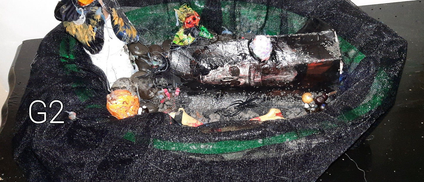 Scary bottles & centerpiece Collection
