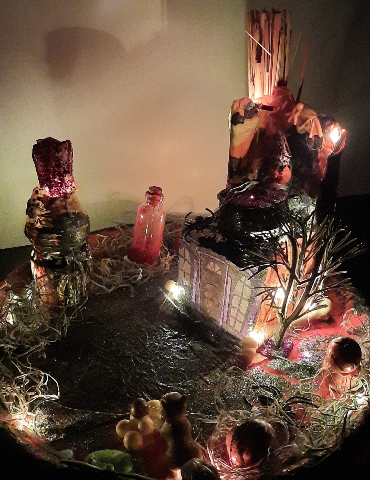 Scary bottles & centerpiece Collection