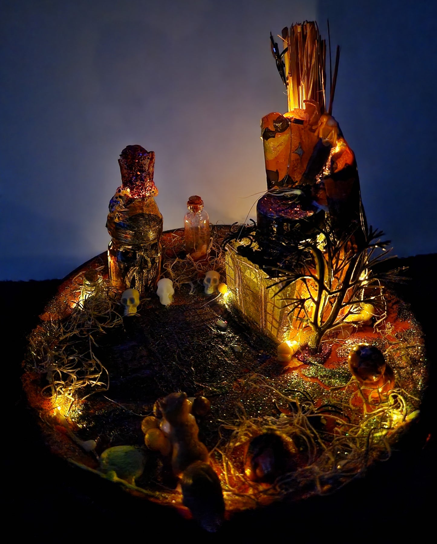 Scary bottles & centerpiece Collection