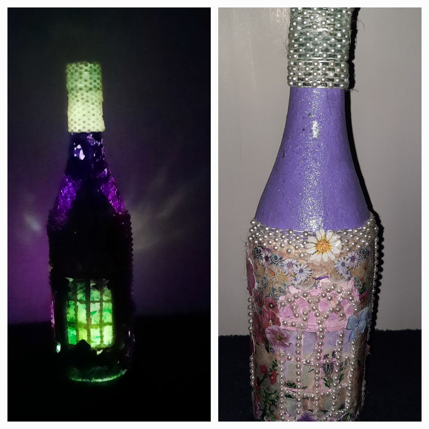 Whimsical Spring Bottles and Whispering sounds of Spring Birdhouses