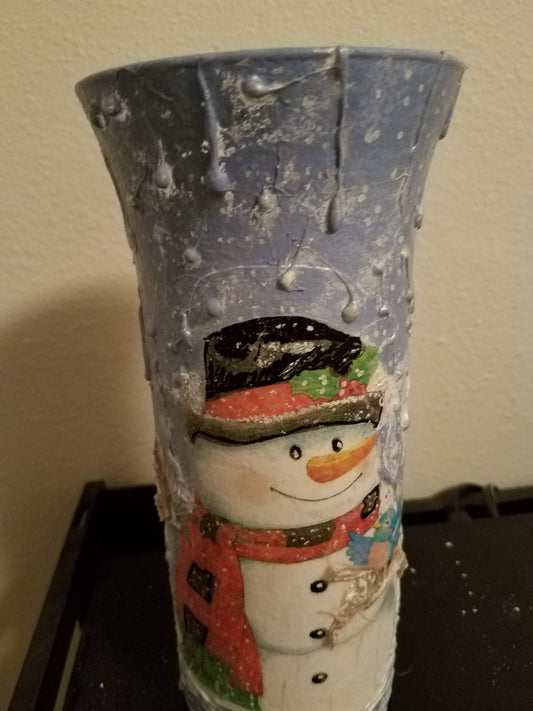 Hand painted vases