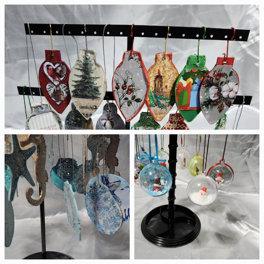 Dressing up "Whimsical Hanging Ointments"  🐧☃️❄️🎄🔔🐠🐚