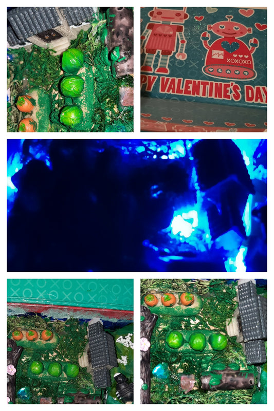 $8.00 - Happy Valentine's Day gift with robots 🤖 