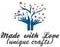 Product with 'Made with Love' text on a white background