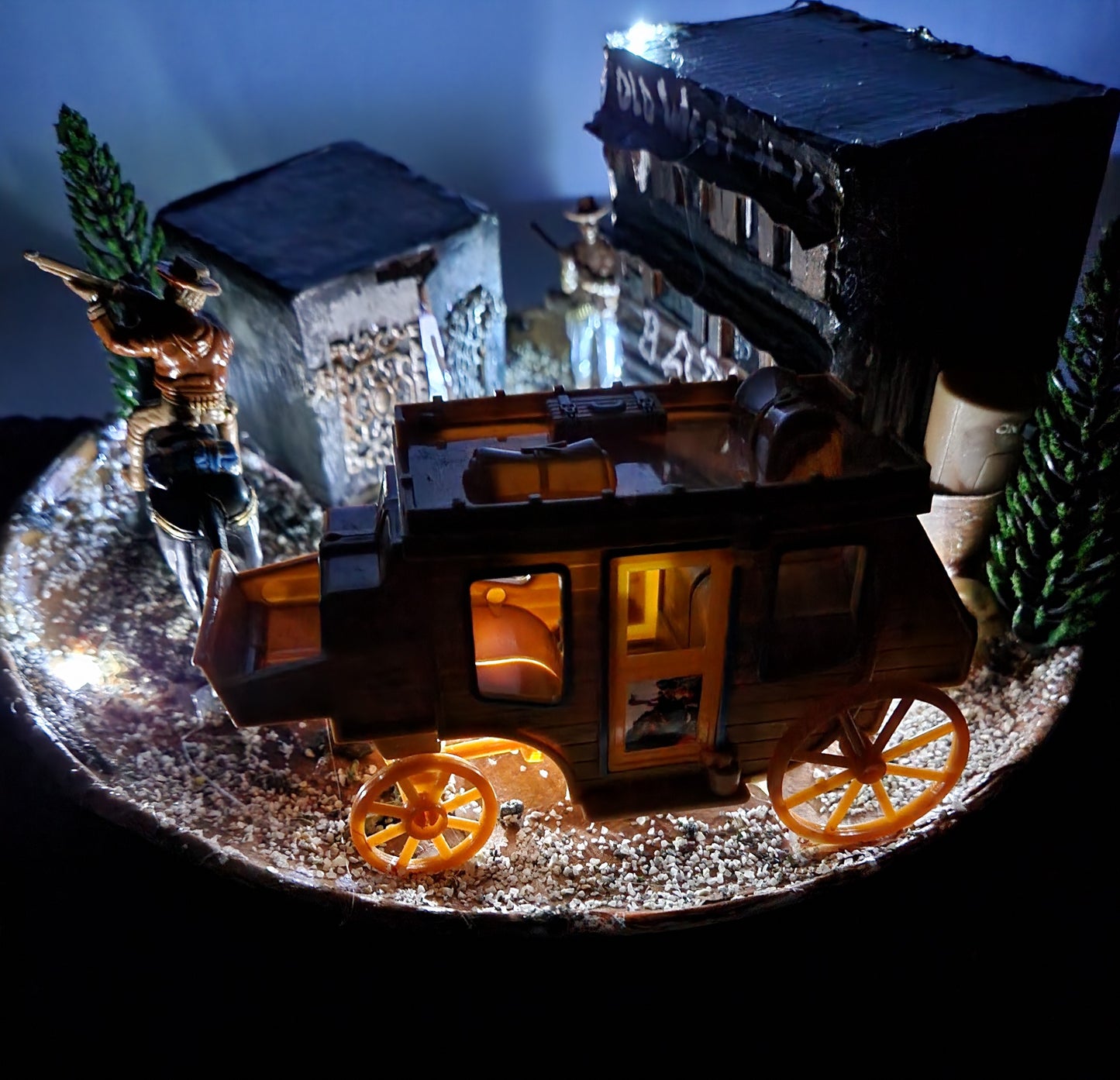 Wireless Wild West nightlight